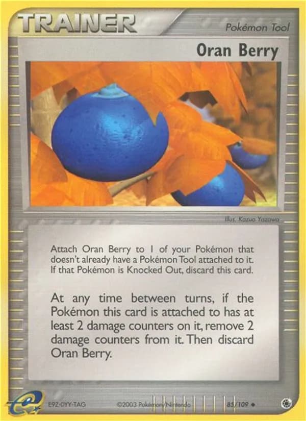 Oran Berry card in English