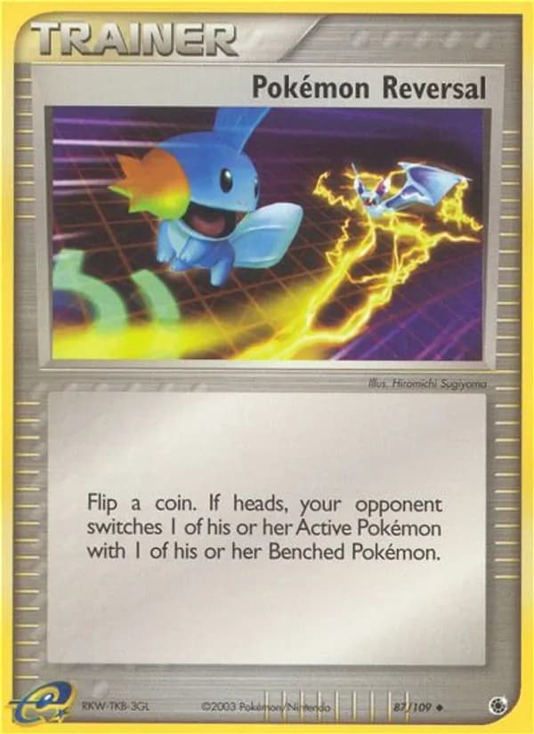 Pokémon Reversal card in English