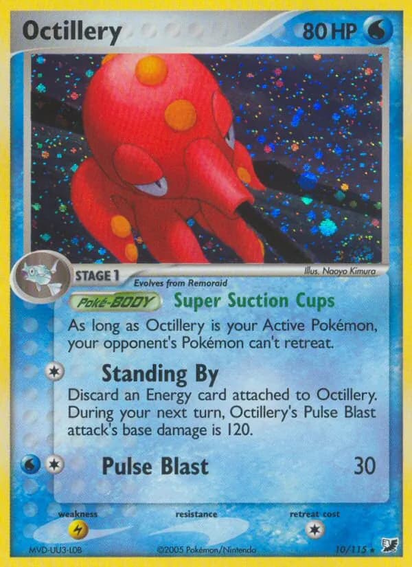 Octillery card in English