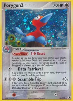 Porygon2 card in English