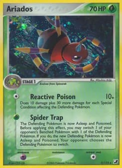 Ariados card in English