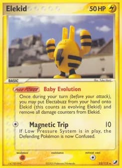 Elekid card in English