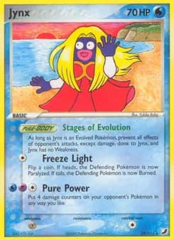 Jynx card in English