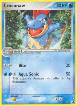 Croconaw card in English
