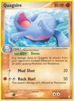 Quagsire card in English