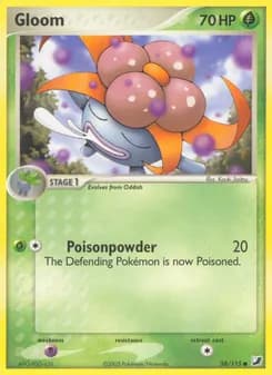 Gloom card in English