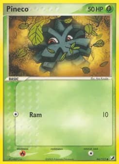Pineco card in English