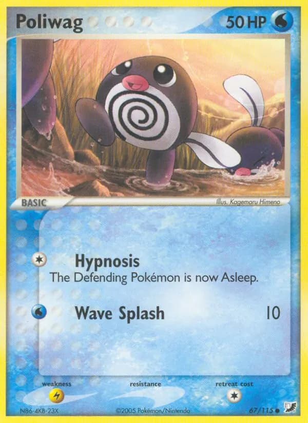 Poliwag card in English