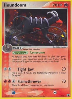 Houndoom card in English