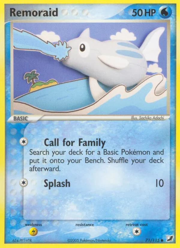 Remoraid card in English