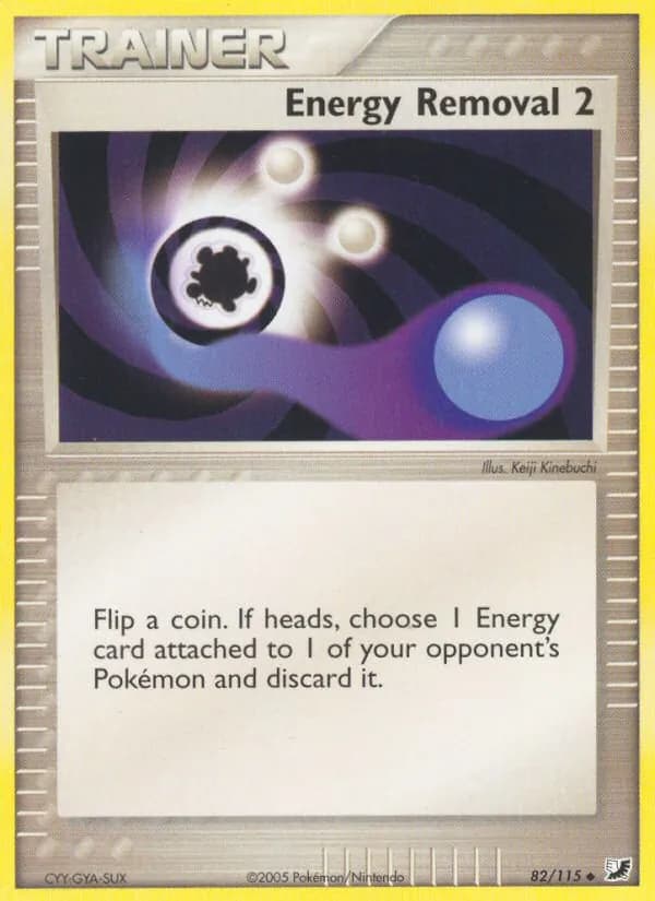Energy Removal 2 card in English