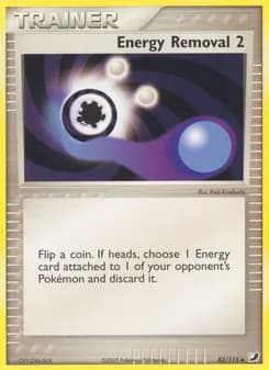 Energy Removal 2 card in English