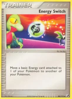 Energy Switch card in English
