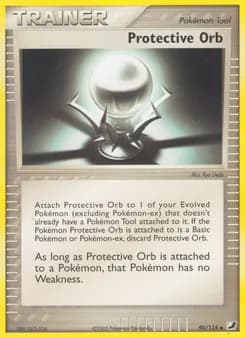 Protective Orb card in English