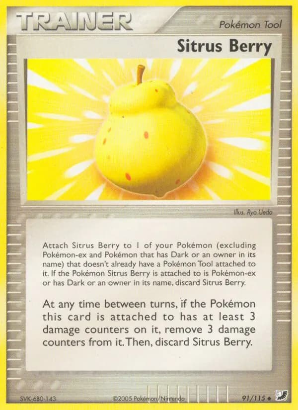 Sitrus Berry card in English