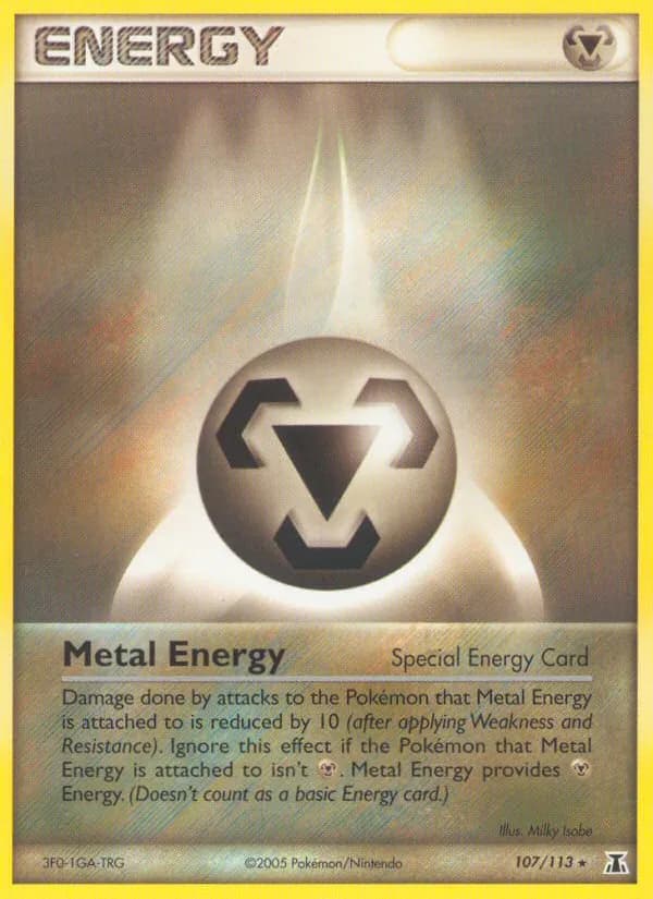 Metal Energy card in English