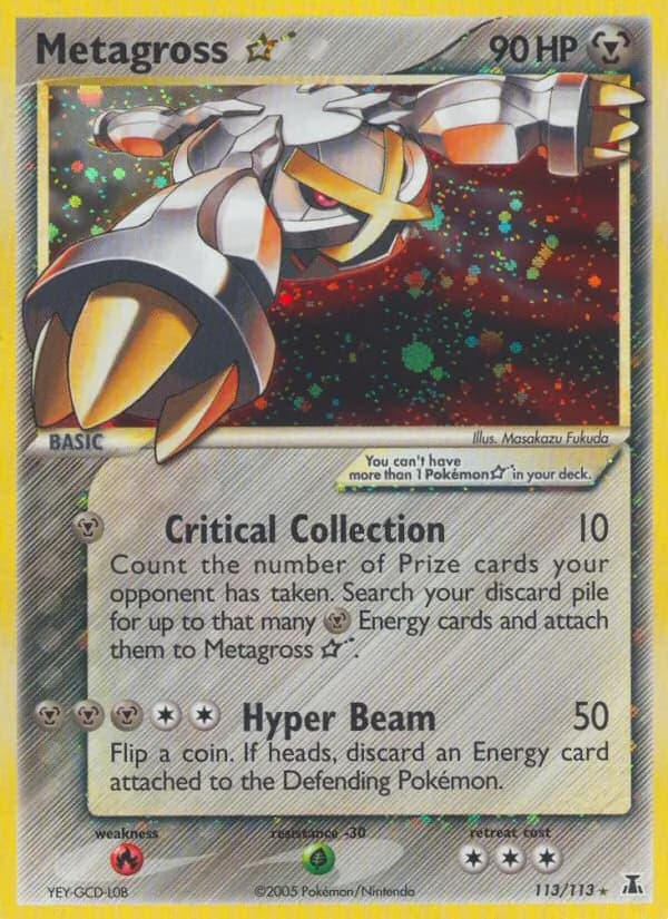 Metagross Star card in English