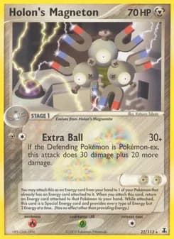 Holon's Magneton card in English
