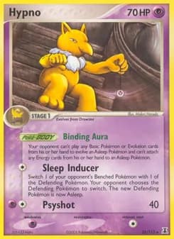 Hypno card in English