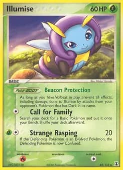 Illumise card in English