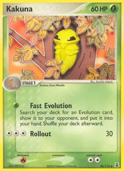 Kakuna card in English