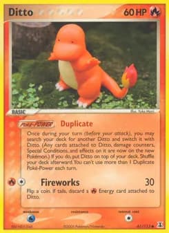 Ditto card in English