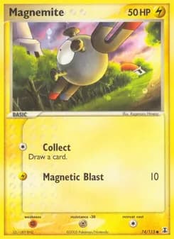 Magnemite card in English