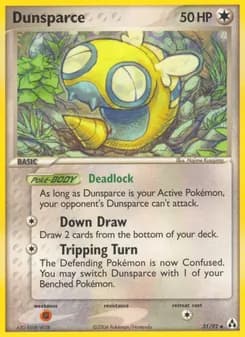 Dunsparce card in English