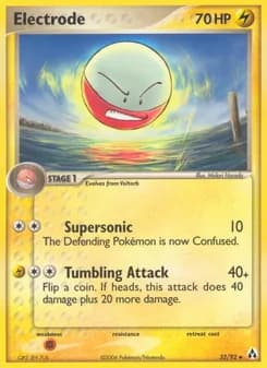 Electrode card in English