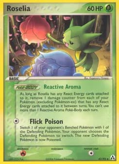 Roselia card in English