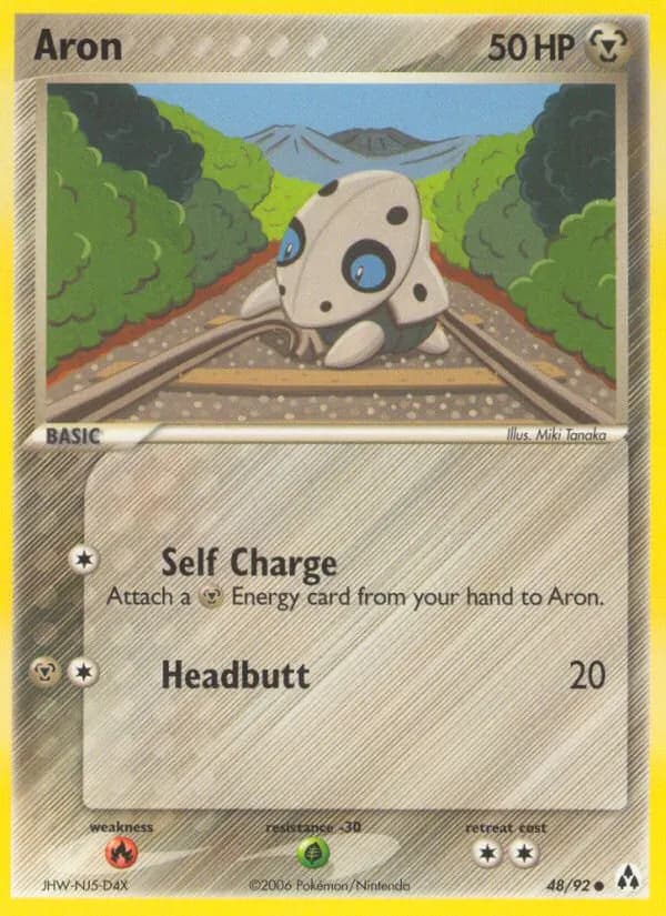 Aron card in English