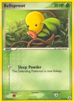 Bellsprout card in English