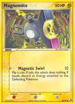 Magnemite card in English