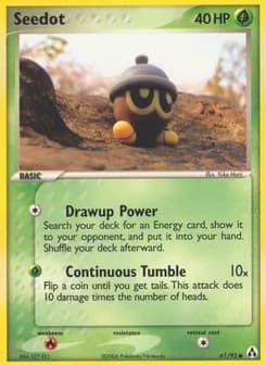 Seedot card in English