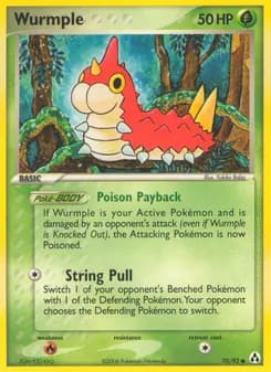 Wurmple card in English
