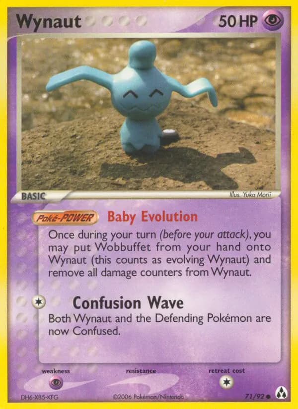 Wynaut card in English