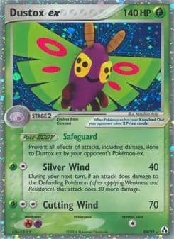 Dustox ex card in English