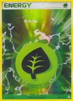 Grass Energy card in English