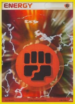 Fighting Energy card in English