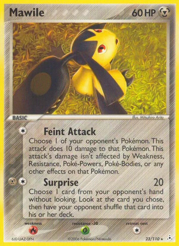 Mawile card in English