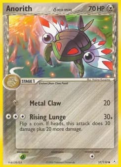 Anorith δ card in English