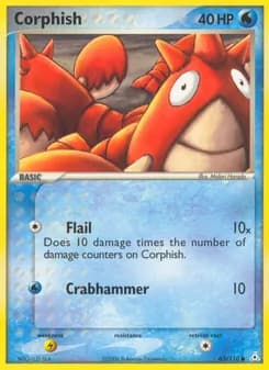 Corphish card in English