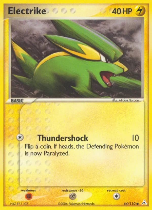 Electrike card in English
