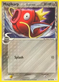 Magikarp δ card in English