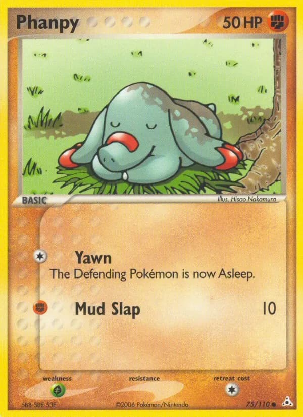 Phanpy card in English