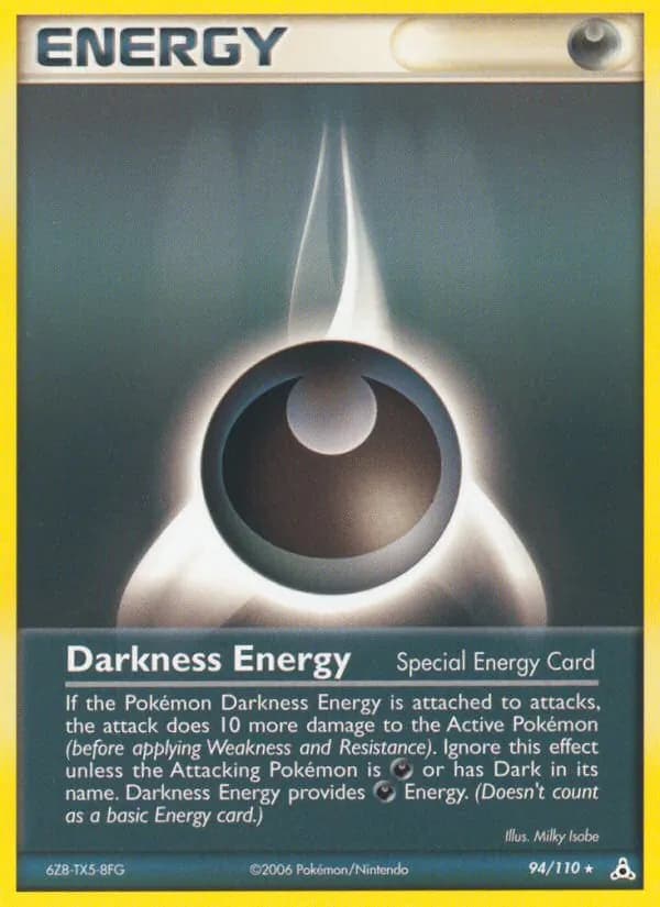 Darkness Energy card in English