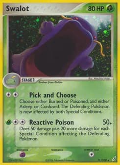Swalot card in English
