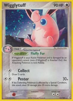 Wigglytuff card in English