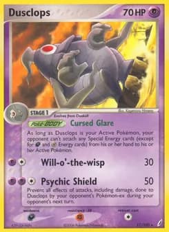 Dusclops card in English