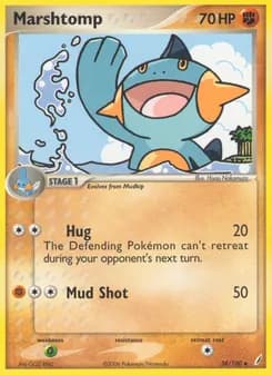 Marshtomp card in English